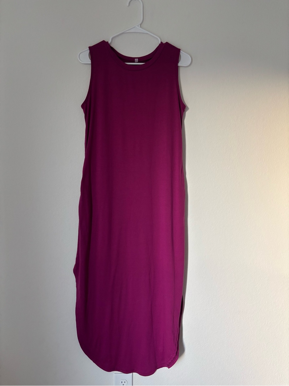 Magenta Maxi Dress - Unbranded